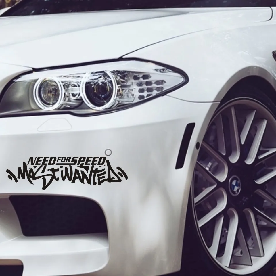 Забавная Автомобильная наклейка на бампер 5*16 см требуемая скорость наклейки