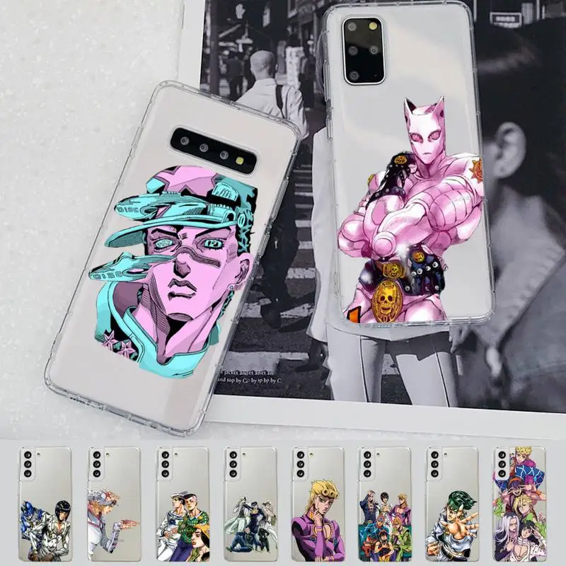 

Anime JoJos Bizarre Adventure Phone Case For Samsung A 10 20 30 50s 70 51 52 71 4g 12 31 21 31 S 20 21 plus Ultra
