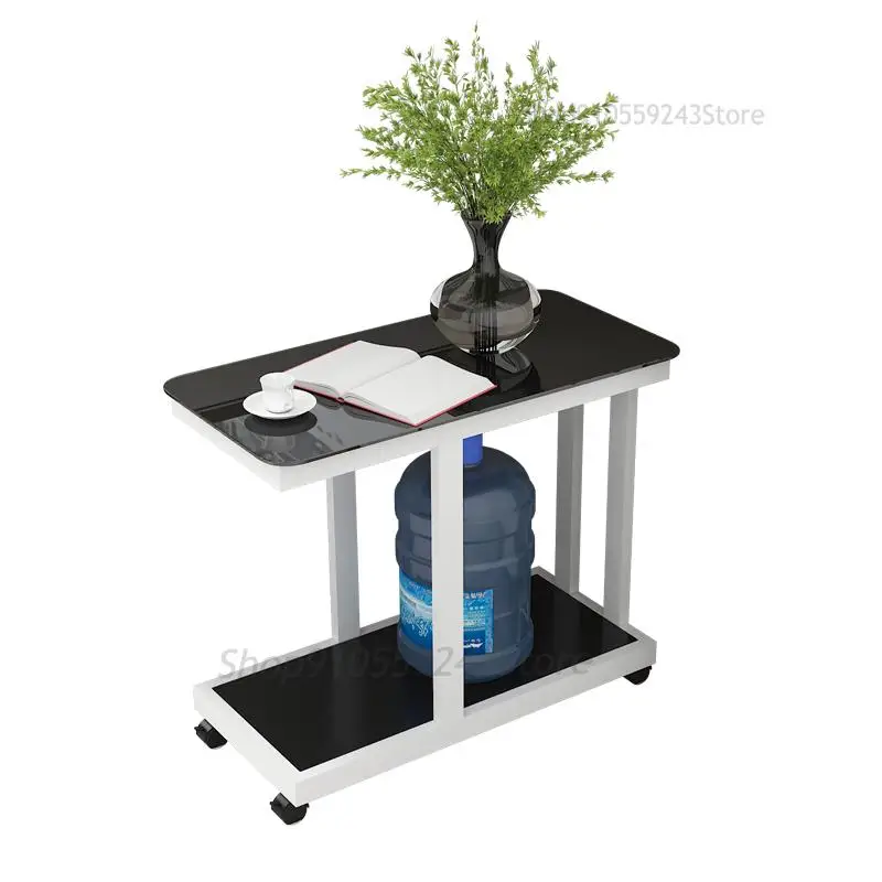 Подвижный Маленький журнальный столик с колесами Простой - Цена: 7 105,41 руб.