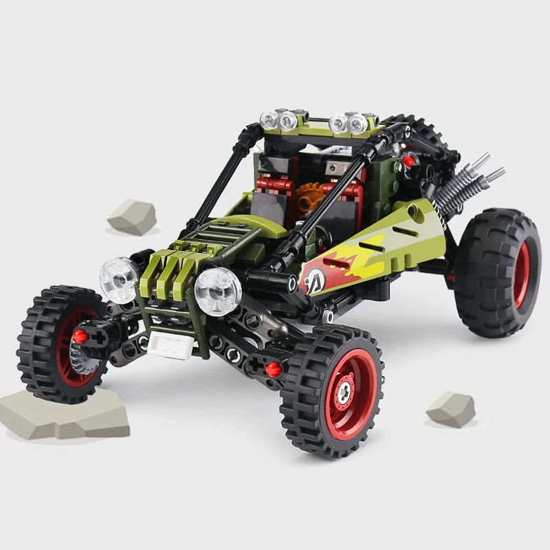 Модель автомобиля игрушка крутой строительный блок техника автомобиль