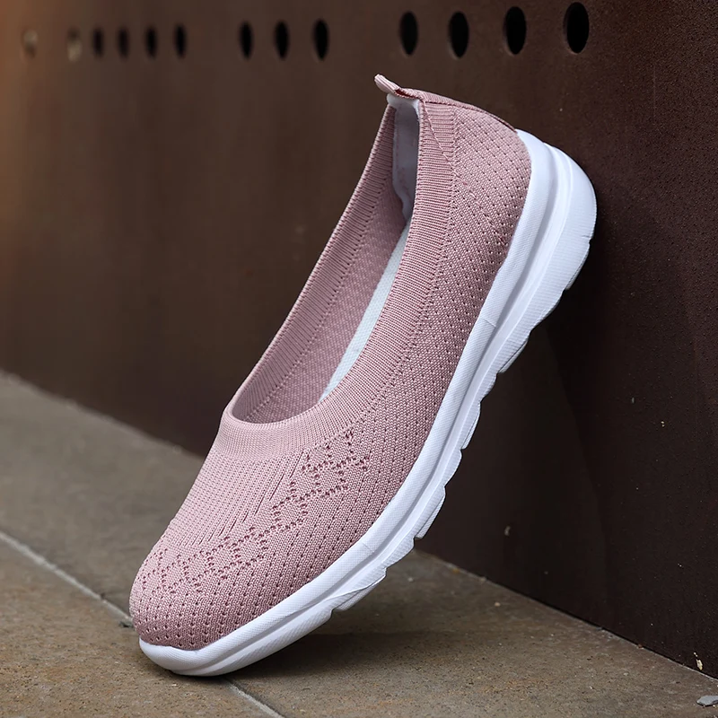 Летняя новая женская Вулканизированная обувь Wujie повседневная для мам