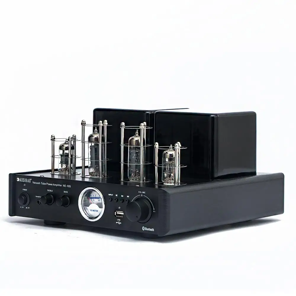 Новинка 2020 двухканальный HiFi трубный усилитель без потерь с USB Bluetooth 3 5 входа для