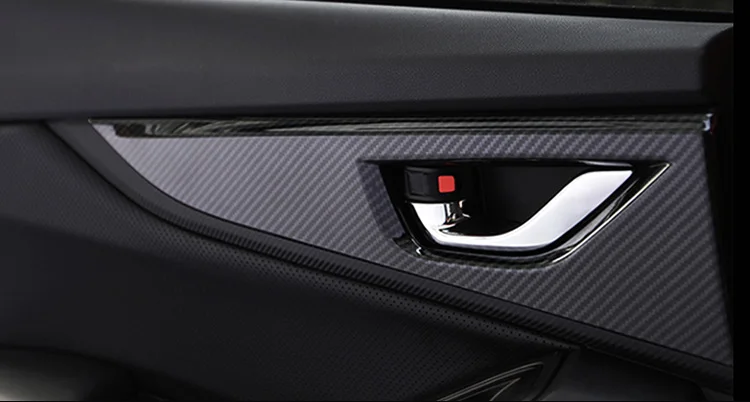 Для Subaru XV GT 2018 2019 2020 автомобильные аксессуары ABS хромированная внутренняя дверная