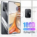 Гидрогелевая пленка для Xiaomi 11 T Pro 2021, защитная пленка для переднего и заднего экрана xiomi 11tpro 11 t pro 6,67 дюйма, стеклянная крышка для объектива камеры, пленка