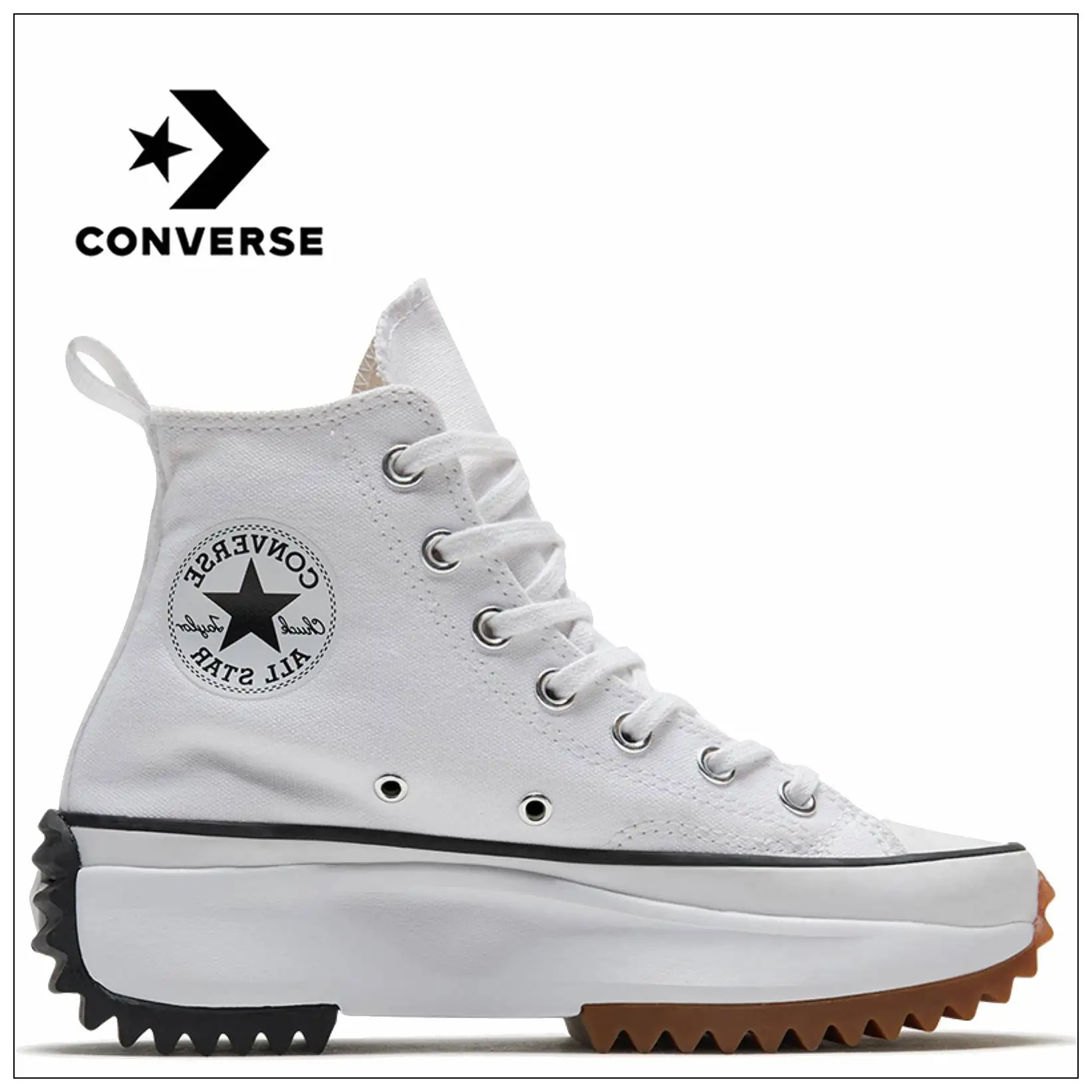 CONVERSETR Run звезда прогулочная обувь для ходьбы Женские Скейтборд на толстой