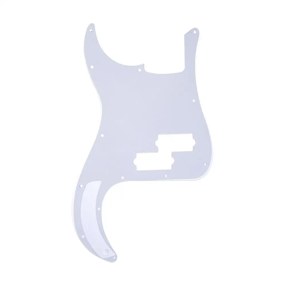 Musiclily 11 отверстий P Bass Pickguard для Fender американский/мексиканский стандарт