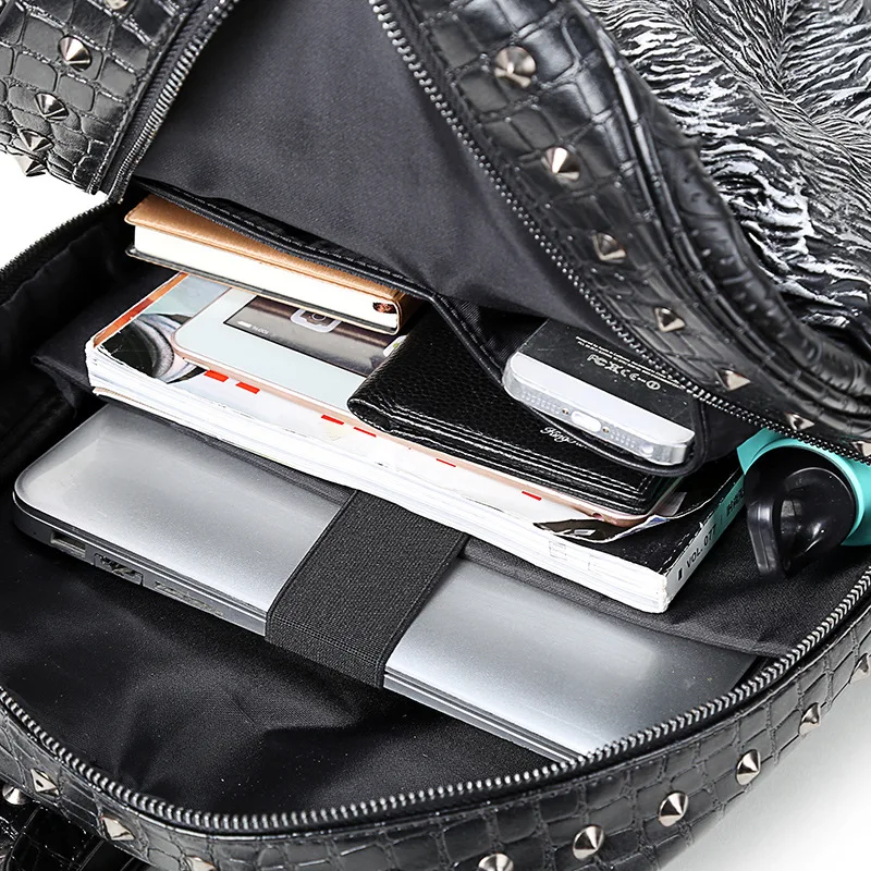 Рюкзаки из искусственной кожи для мужчин и женщин школьные ранцы подростков с