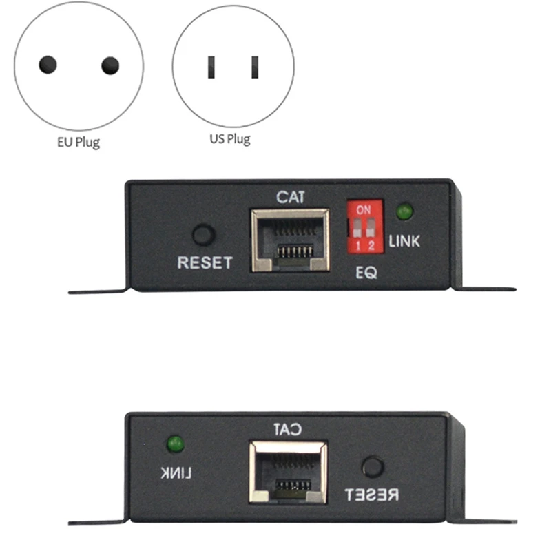 HDMI-совместимый удлинитель POC 150 м футов с ИК-кабелем через один RJ45 Cat6/7 |