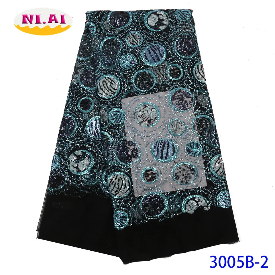 

african ribbon organza fabics For Dress African Lace Flower Embroidered Mesh Gold Leaves Ribbon NA3005B-1