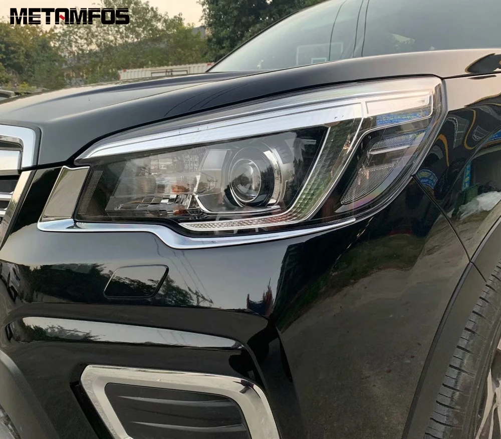 Для Subaru Forester SK 2019 2020 головной светильник лампа ВЕКО для бровей крышка литья