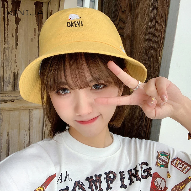 Вышитая шляпа для умывальника унисекс хлопковая Складная Панама Дамская