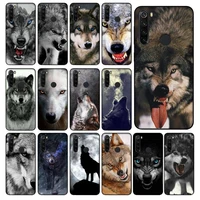 yinuoda angry wolf face phone case for xiaomi redmi 4x 7 7a 8 8a 9 9a note 7 8 8t 9 10 pro