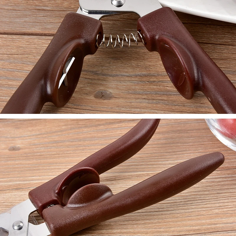 

2 in 1Multifunctional Chestnut Opener Plastic Stainless Steel Walnut Clip Sheller Chestnut Opener Convenient Kitchen Nut Tool