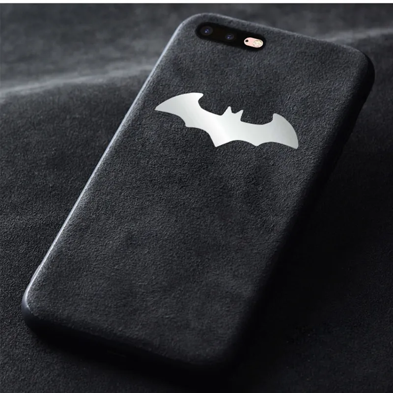 JSBF Luxury Suede Fur Leather Phoen Case For OnePlus 5 5T 6 6T 7 Pro Shockproof Batman Soft Back Cover for One Plus 6T 5T Coque Capa - Color: JSBF