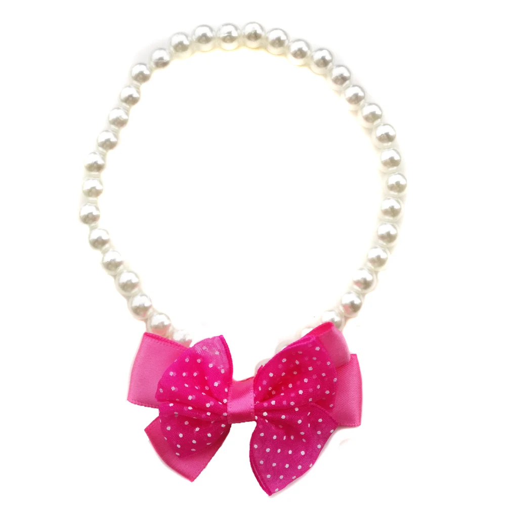 Галстук-бабочка для кошек и собак свадебные аксессуары с жемчугом | Дом сад