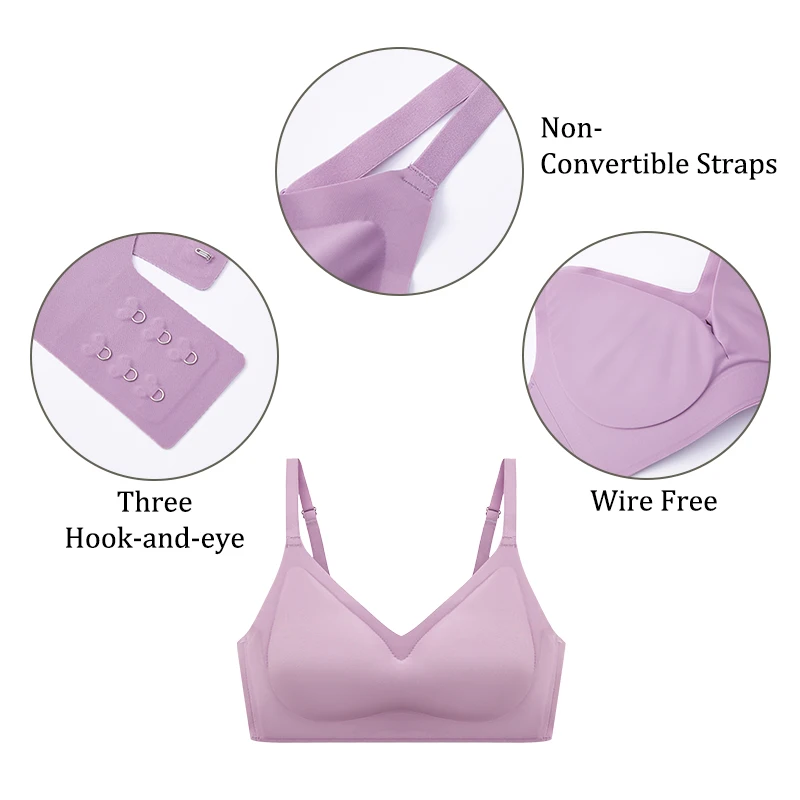 Бюстгальтер женский бесшовный без косточек 1 шт. | Женская одежда