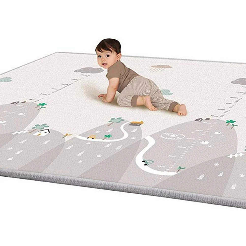 Детский коврик экологичный удобный Ldpe Шелковый нескользящий универсальный