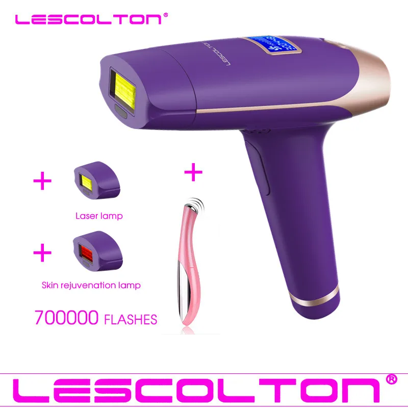 Лазерный эпилятор Lescolton 700000 раз 3 в 1 устройство для перманентного удаления волос