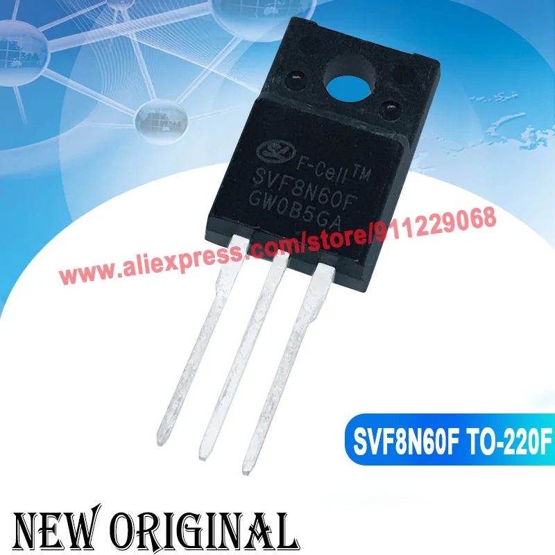 (5 шт.) SVF8N60F TO-220F 600V 8A / 6R099C6 IPA60R099C6 600V 38A / HFS6N90 900V 6A / F9NM60N STF9NM60N 600V 65A