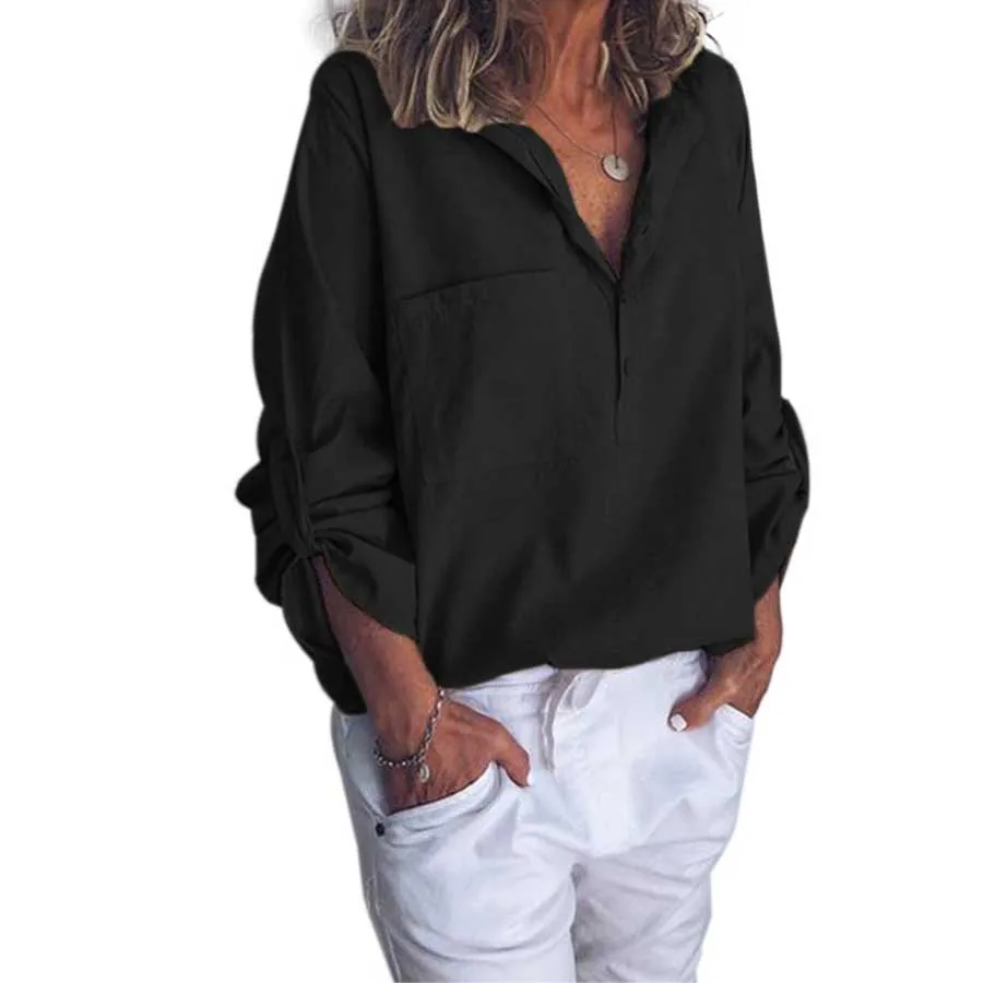

DIOROBBEN 2020 autumn new fashion plus size women clothing long sleeve blouse Casual tops high quality vintage Women's shirt