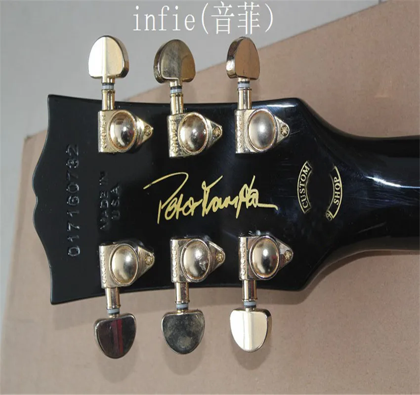 Wholesale Top quality 6 strings electric guitar custom - three pieces of pick-up with gold hardware | Спорт и развлечения