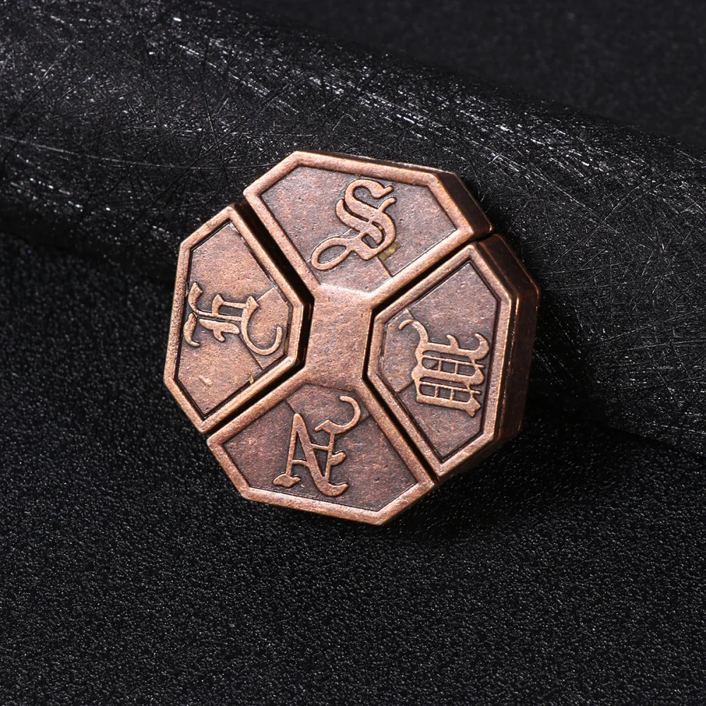 

Creative Lock IQ EQ Training Educational Intelligence Funny Kids Vintage Metal Brain Teaser Children Game Mind