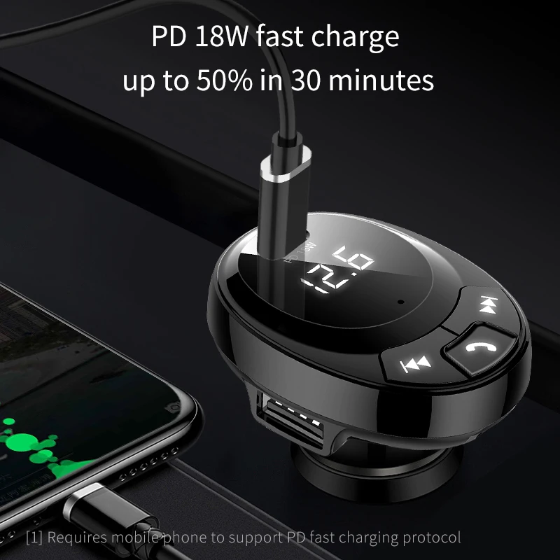 Bluetooth автомобильный комплект FM передатчик автомобильные аксессуары mp3