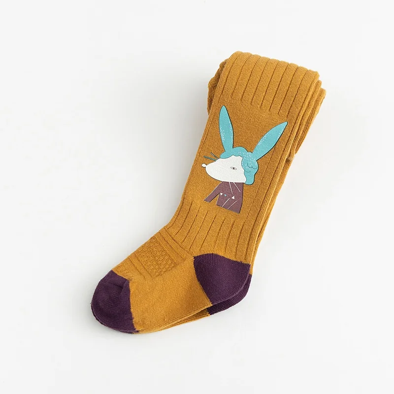 Однотонные детские повседневные колготки для девочек леггинсы Хлопковые