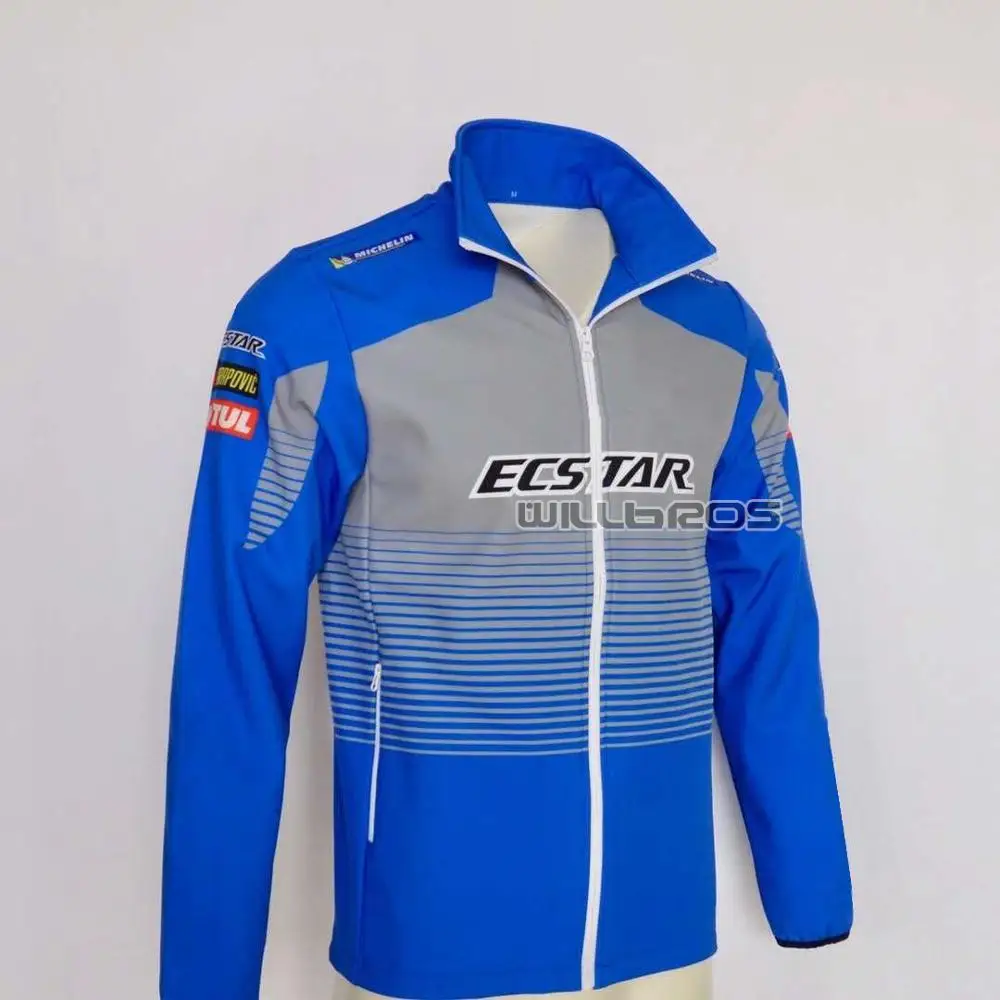 New Arrival Motocross Motorbike Sweatshirt Full Zip Fleece Classic Jacket For Suzuki Keep Warm Men's Winter Hoddie Race Sweater |