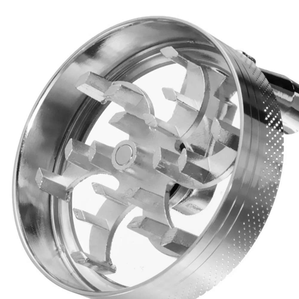 

4-layer Aluminum Herbal Herb Tobacco Grinder Smoke Grinders grinder weed herb grinder Cigarette Accessories 55mm