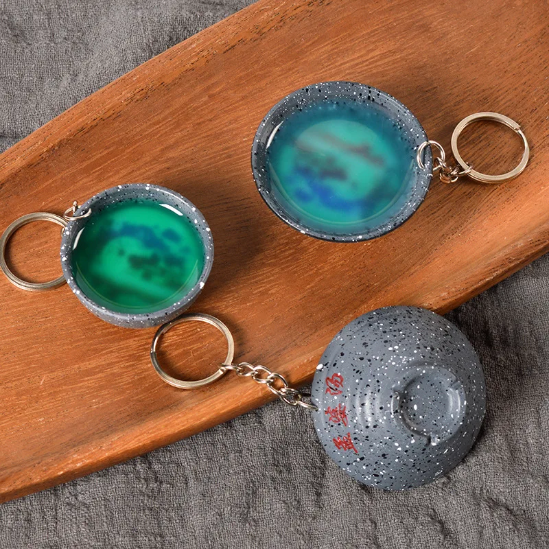 2 шт. миниатюрная винтажная миска для супа Meng Po милые кабошоны из смолы сумка