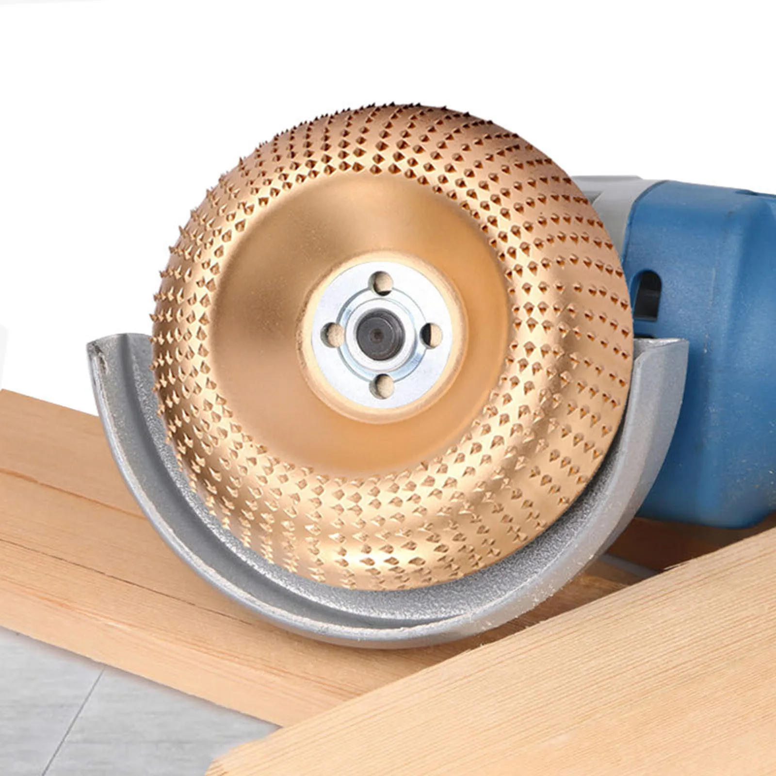 

125mm Wood Angle Grinding Wheel Abrasive Disc Angle Grinder Tungsten Carbide Coating Bore Shaping Sanding Carving Rotary Tool