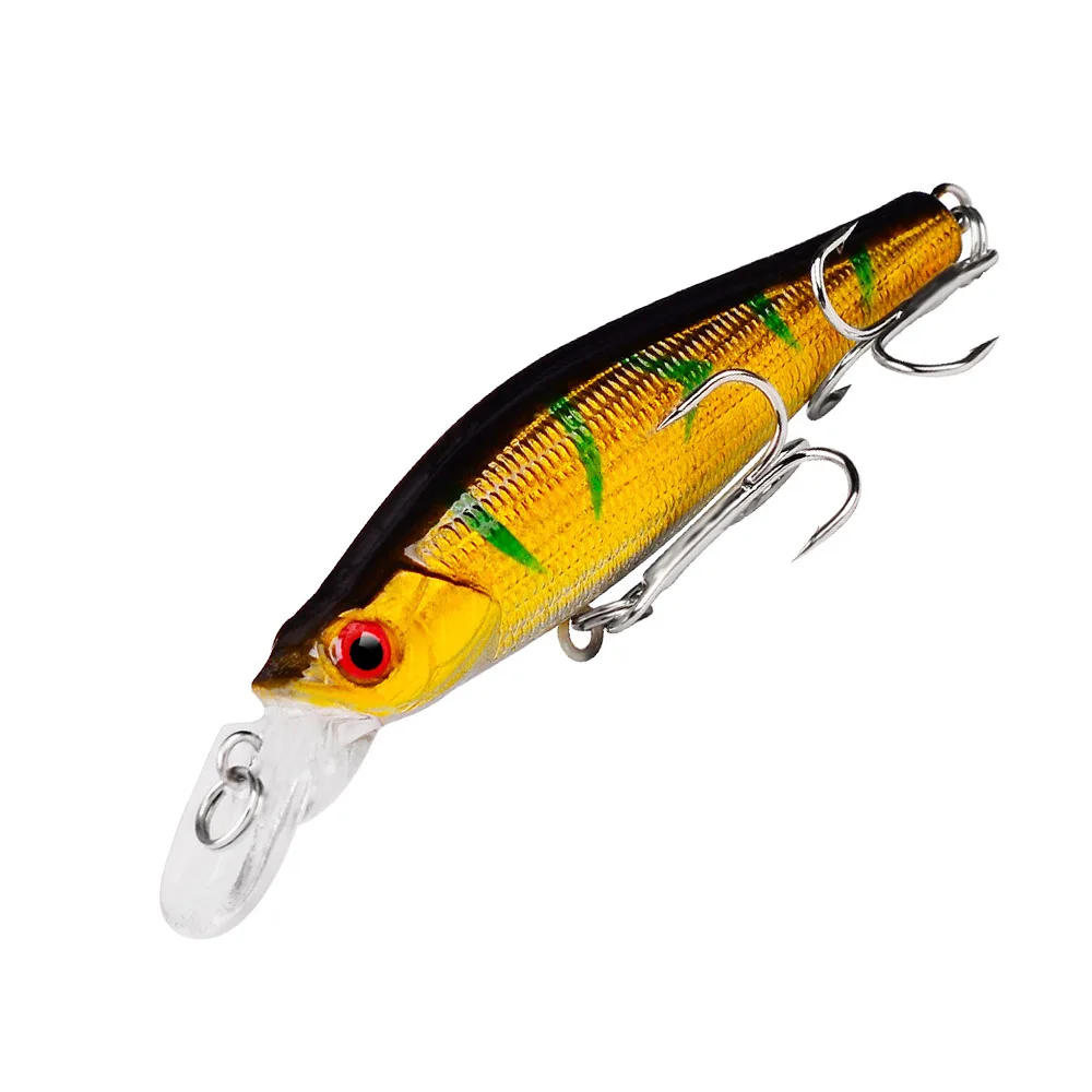 

Рыболовная приманка с 3D глазами, Плавающий Гольян, искусственные лазерные воблеры, 10 см, 8,3 г, кренкбейт, жесткая пластиковая рыболовная снас...