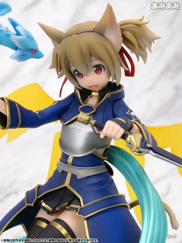 GZTZMY игра Sword Art Online Silica ALO Ver. ПВХ экшн фигура аниме модель игрушки коллекционная