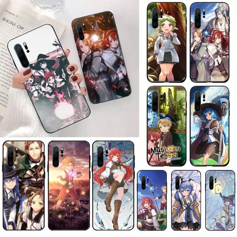 

Japan anime Mushoku Tensei Phone Case For Huawei honor Mate 10 20 30 40 i 9 8 pro x Lite P smart 2019 Y5 2018 nova 5t
