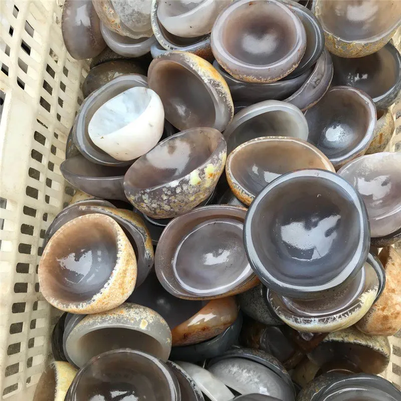 

Natural CrystalAgateBowl AshtrayTableware Stones and Crystals Healing Meditation Energy Enhance Family Decorations and Ornaments