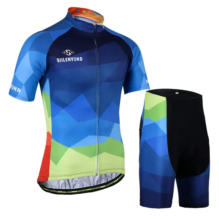 

Bike Cycling Sets Clothes Summer Quick-Dry MTB Bike Jersey Set Short Sleeve Professional Men Sportwear Cycling Clothing