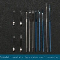 ophthalmology flushing type crystal wire loop 38 57 micro instrument tool