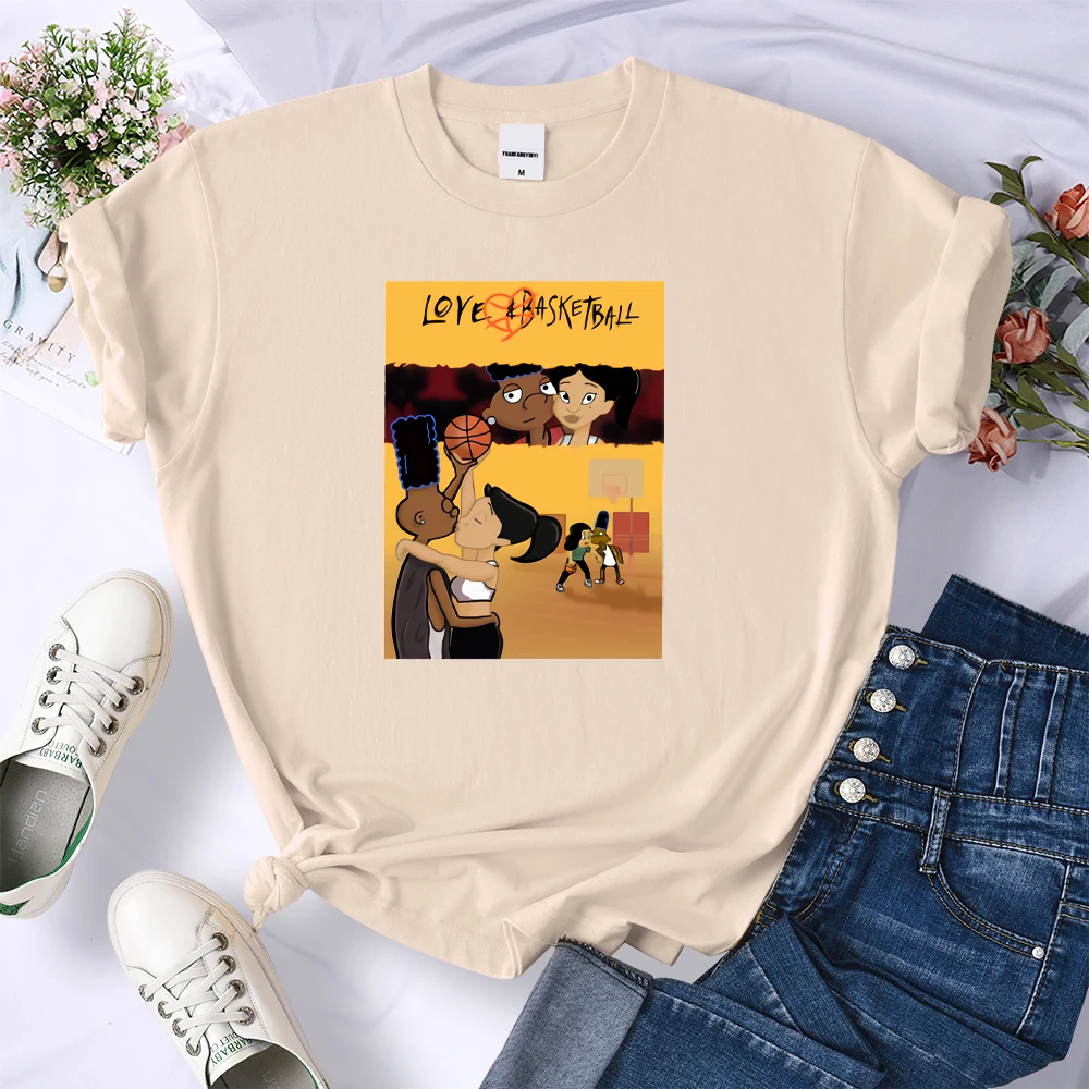 

Женская хлопковая футболка с коротким рукавом и круглым вырезом