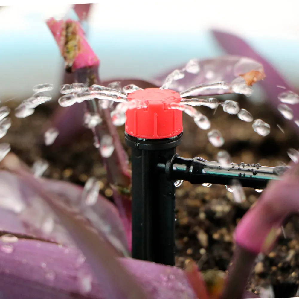 

164 Pcs Garden Irrigation System (40 meters + 5 meters 811 pipe) DIY Micro Drip Irrigation System Automatic Watering Equipment