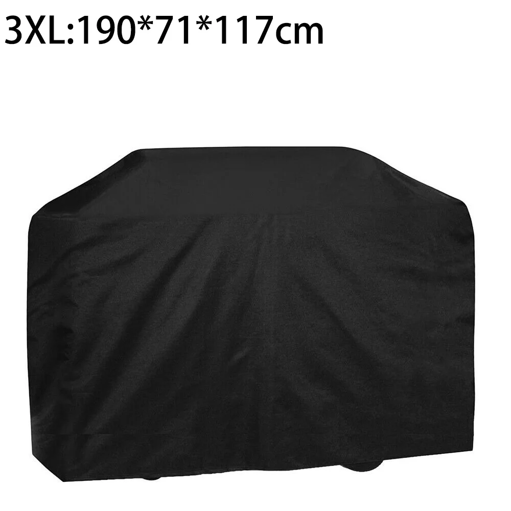 

1 * BBQ Grill Cover Heavy Duty Waterproof Rain Gas Barbeque Grill Garden Protector 7 Sizes 210D Oxford Cloth