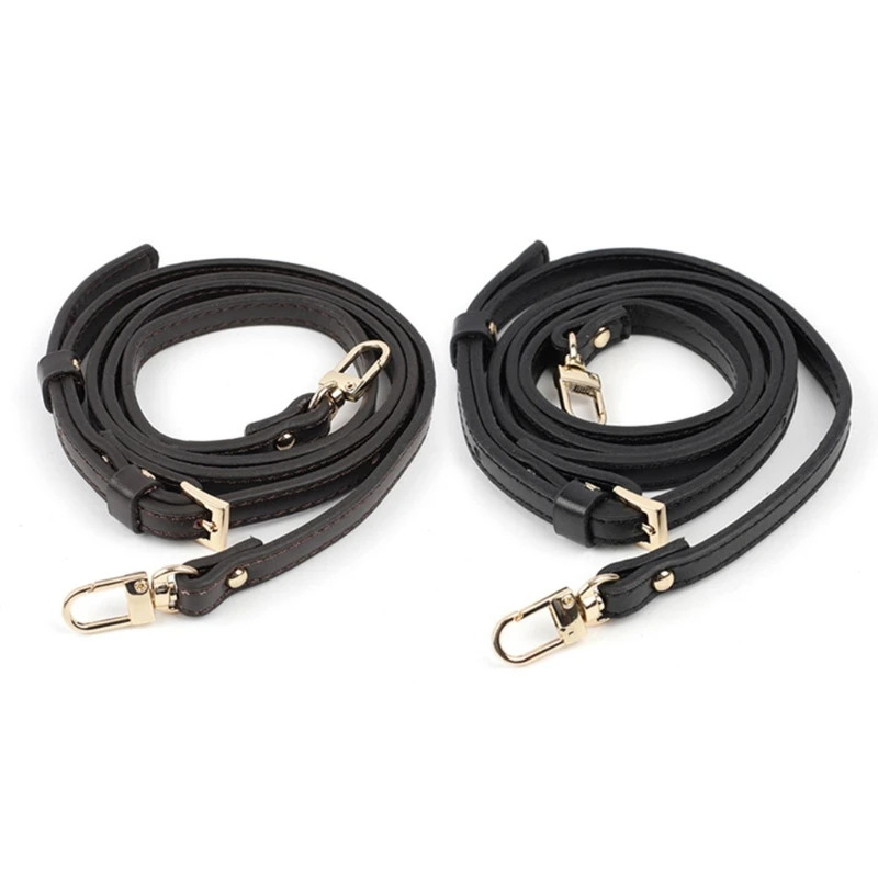 

Adjustable PU Leather Purse Handbag Shoulder Strap Replacement with Swivel Hooks
