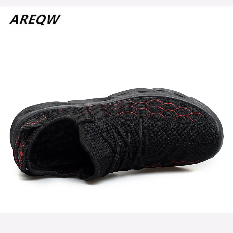 Мужские дышащие кроссовки сетчатые амортизирующие повседневная обувь Новинка