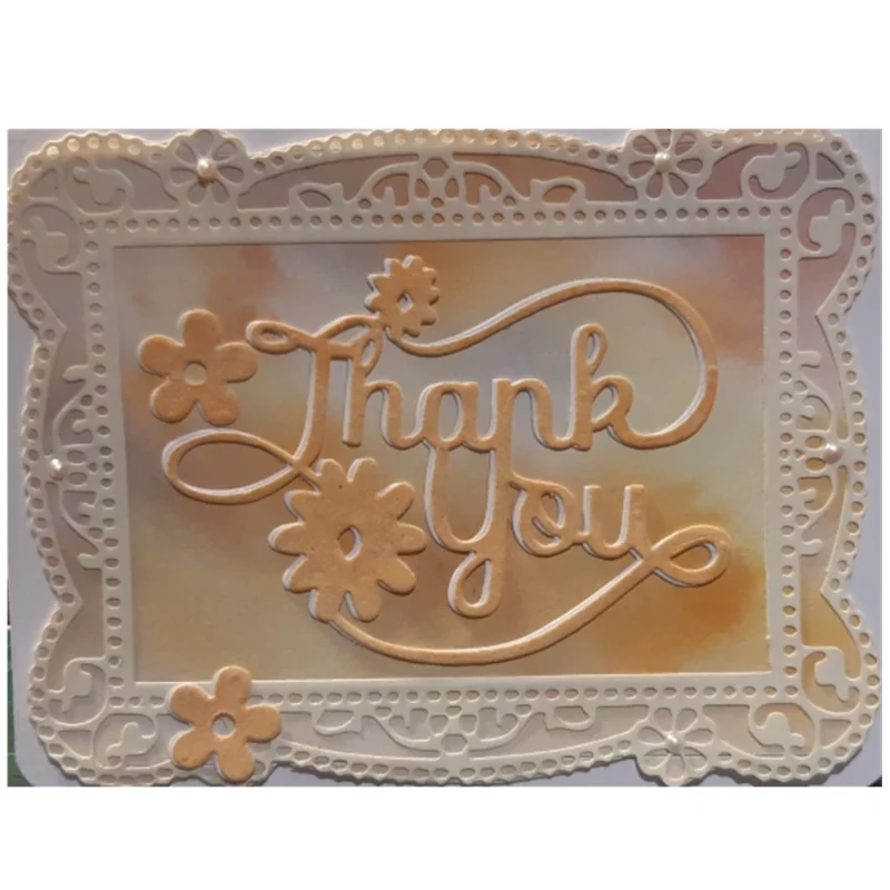 EastshapeThank you слова штампы для резки металла скрапбукинга высечки стежка ремесло