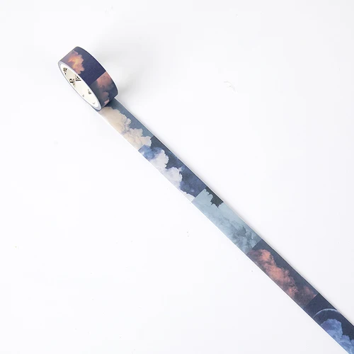 

Романтическая серия выстрелов Луна галактика Васи Скотч DIY Скрапбукинг наклейка этикетка японская малярная лента