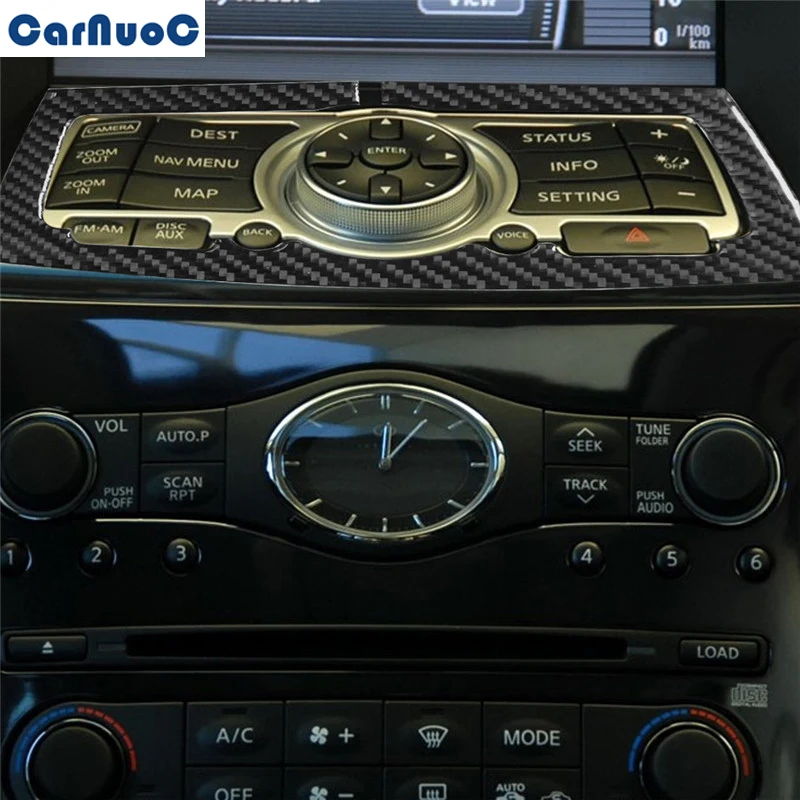 Для Infiniti FX 2009 2013 QX70 2014 2017 Автомобильная навигационная рамка панель отделка