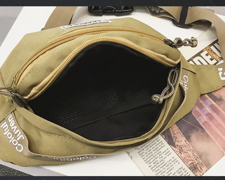 

HOT Unique Design Chest Bag Fashion Brand Ins Hot Street Fashion Sports Bag Shoulder Bag Messenger Bag Personalized Waist Bag
