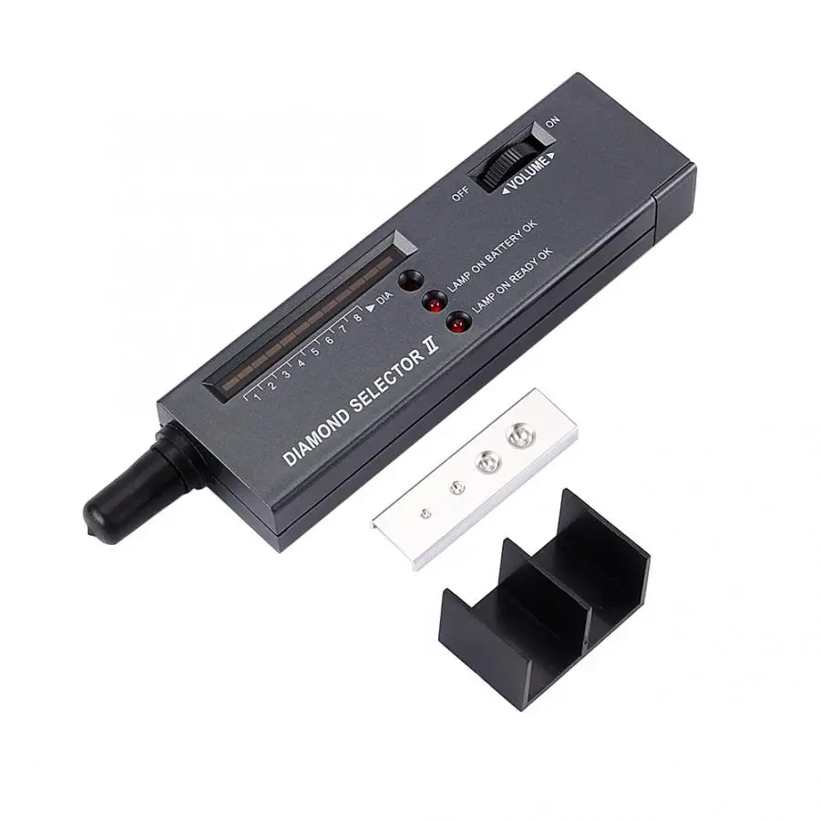 Портативный Алмазный тестовый er набор инструментов Лупа ювелира с подсветкой