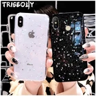 Прозрачный чехол с блестками для Xiaomi Redmi Note 9 Pro Max, 9S, Note 8 Pro, 8T, Note 7, 6, 5, K20, K30 Pro, 6A, 7A, 8A, 4X, Y2, S2