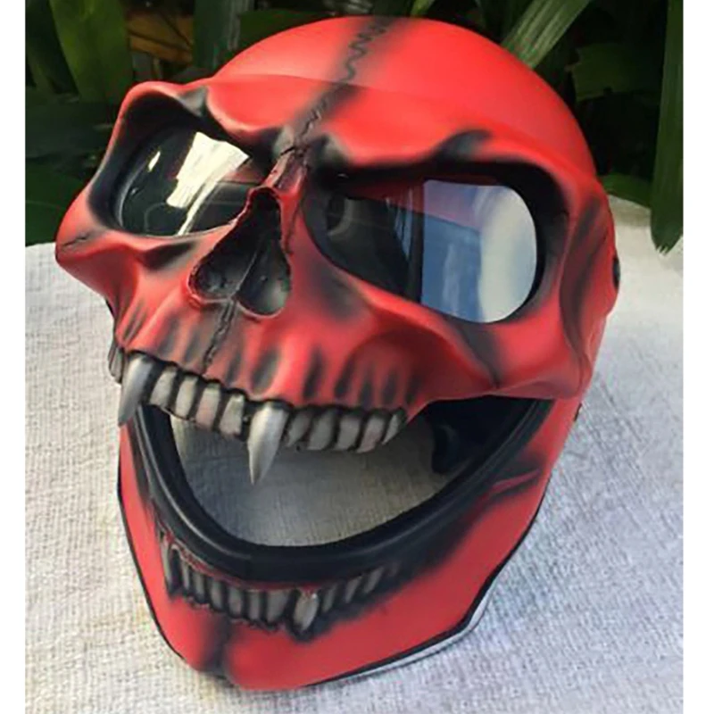 2021 New Washable Skull Skeleton Visor Adjustable Motorcycle Helmet Mask Prank Prop | Автомобили и мотоциклы